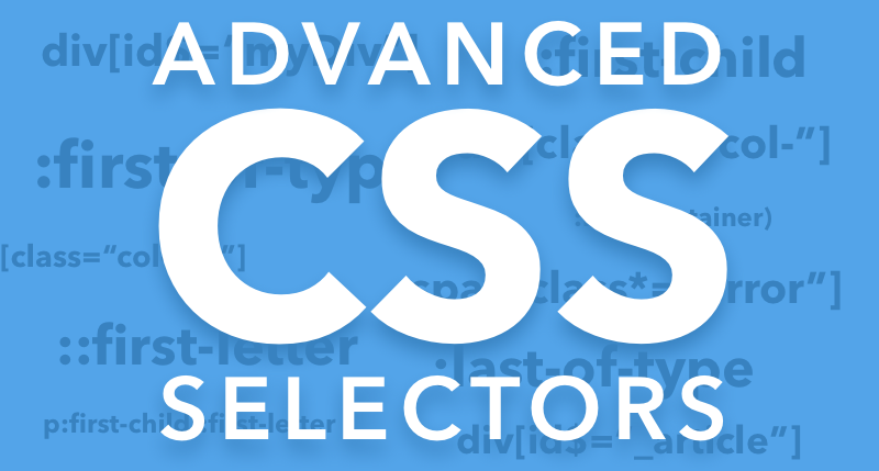 advanced css afbeeling